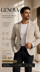 BLAZER GENOVA™ - SOFISTICACIÓN EN CADA DETALLE